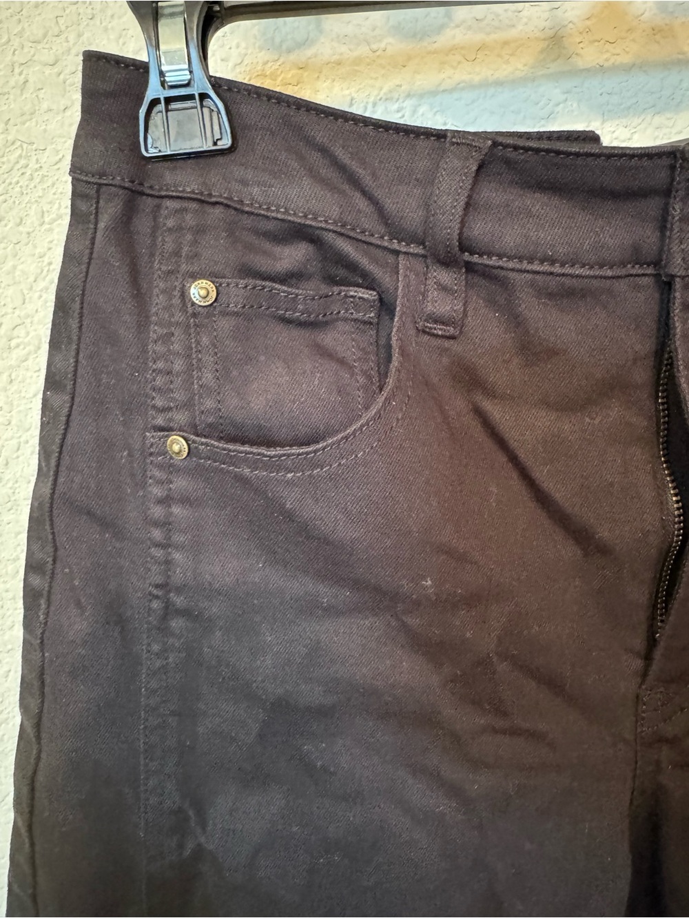 John Mark Black Cropped Wide Leg Pants Size 4 Petite NWT - Picture 4 of 13